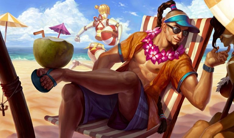 LEE SIN TIỆC BỂ BƠI